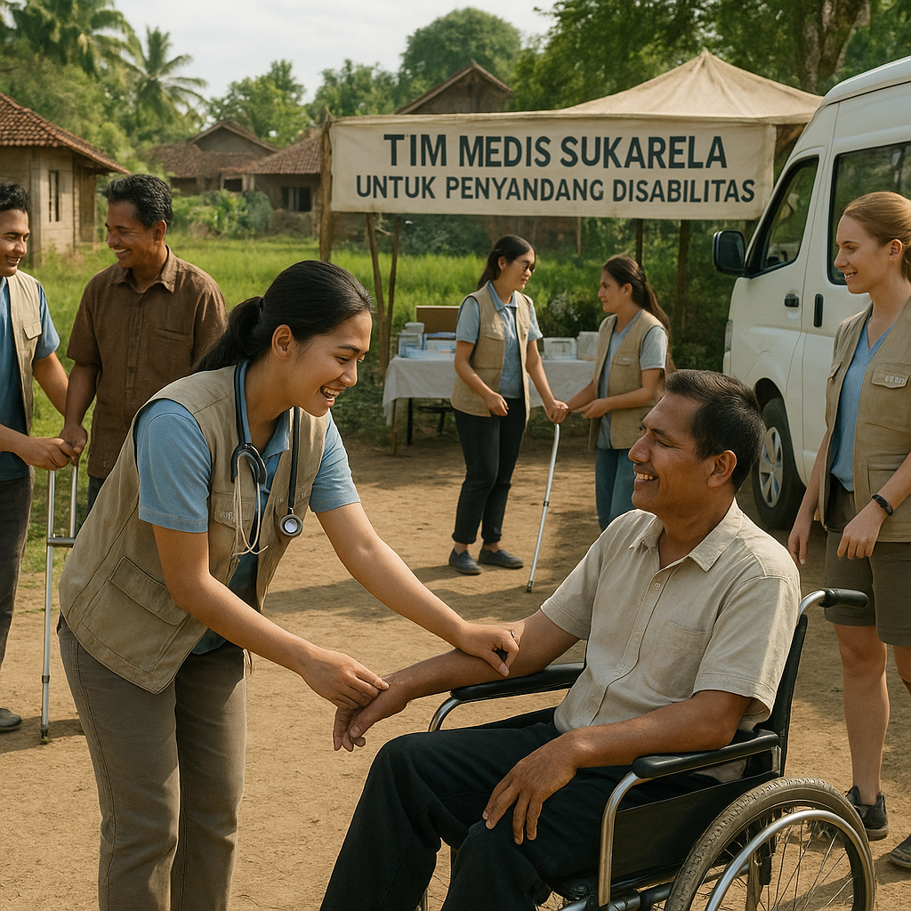Tim Medis Sukarela untuk Penyandang Disabilitas di Pedesaan: Membawa Layanan Kesehatan Mendekat