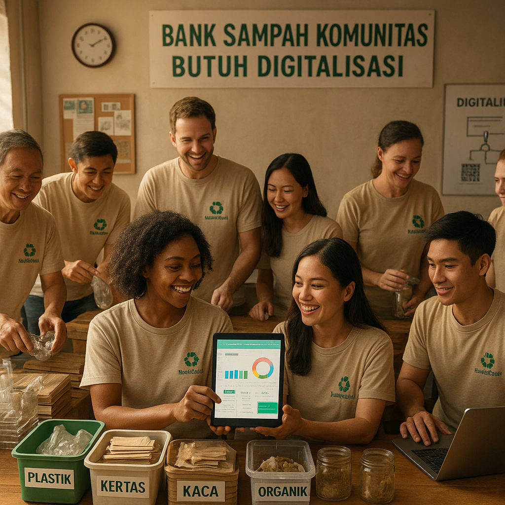 Bank Sampah Komunitas Butuh Digitalisasi