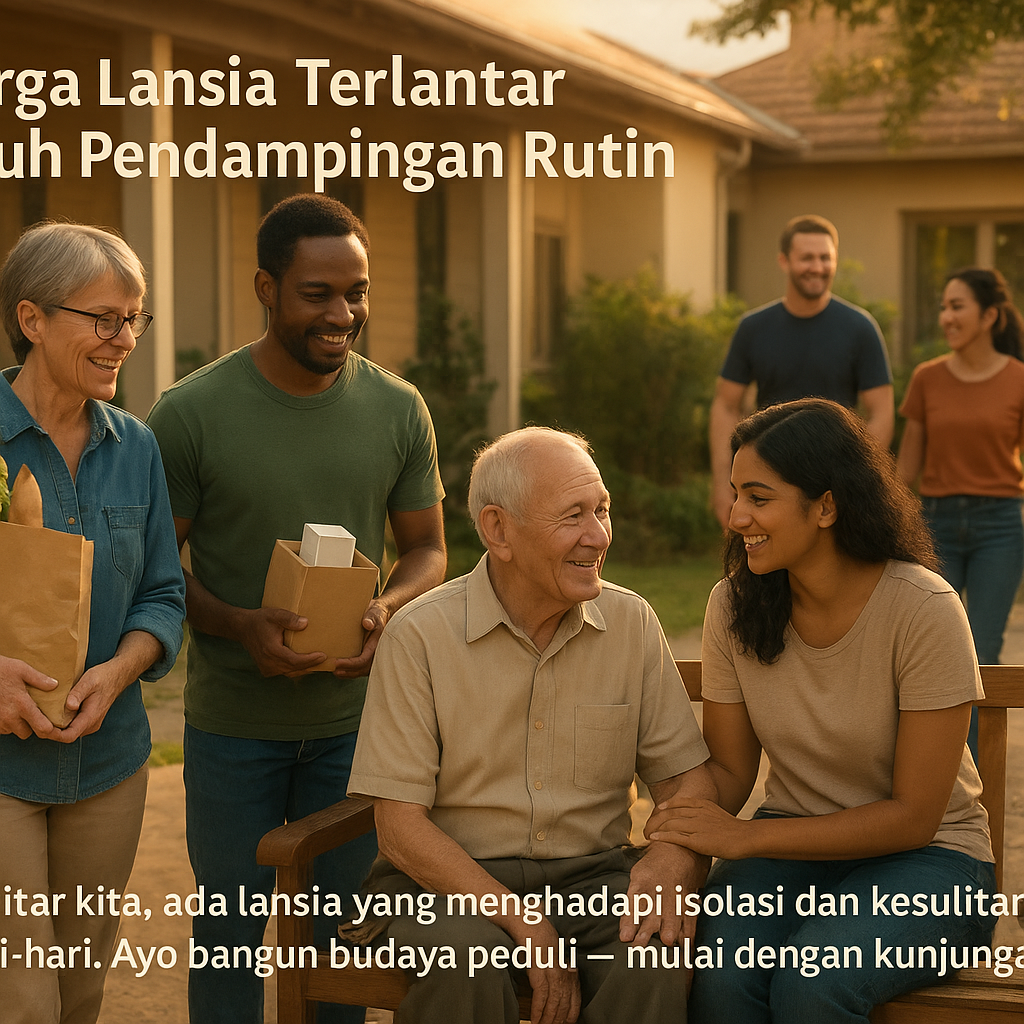 Warga Lansia Terlantar Butuh Pendampingan Rutin