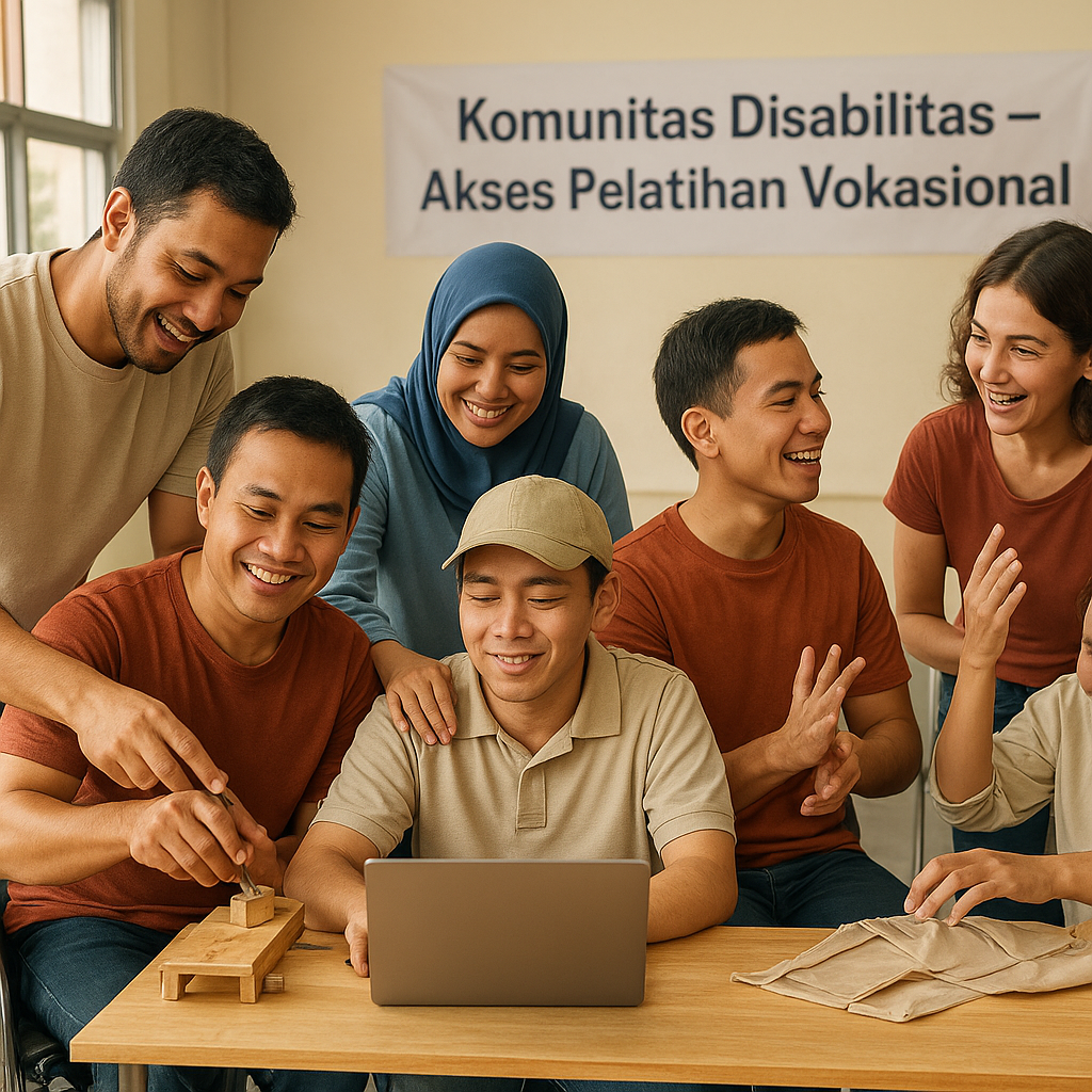 Komunitas Disabilitas Butuh Akses Pelatihan Vokasional loading='lazy' 