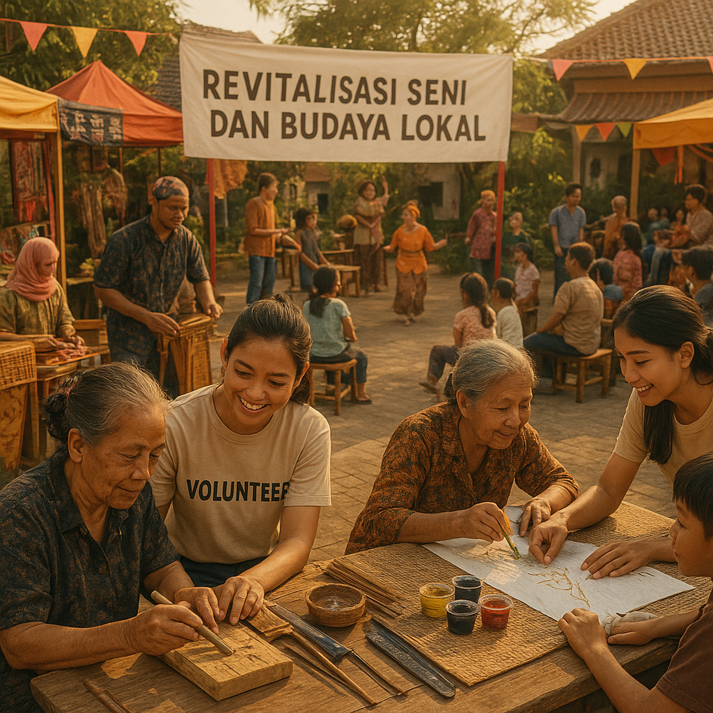 Revitalisasi Seni dan Budaya Lokal: Festival Komunitas dan Workshop Warisan Tradisional