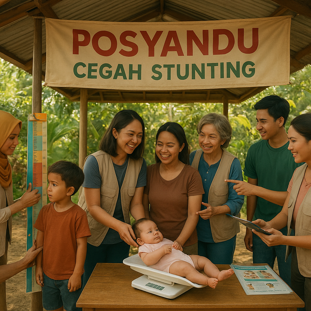 Stunting Masih Jadi Tantangan: Posyandu Butuh Kader dan Edukator Tambahan