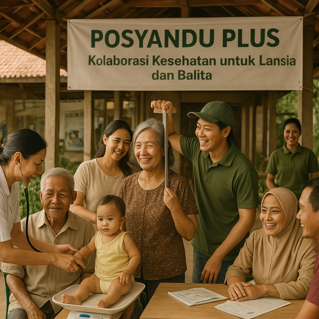 Posyandu Plus: Kolaborasi Kesehatan untuk Lansia dan Balita