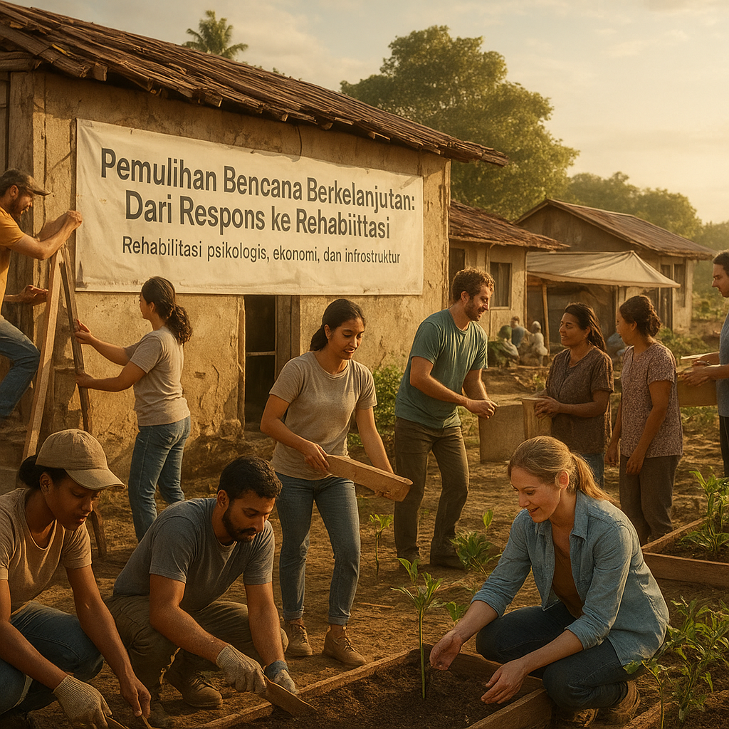 Pemulihan Bencana Berkelanjutan: Dari Respons ke Rehabilitasi