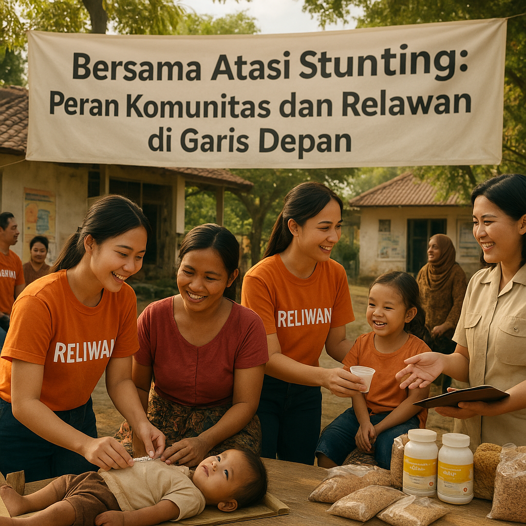 Bersama Atasi Stunting: Peran Komunitas dan Relawan di Garis Depan