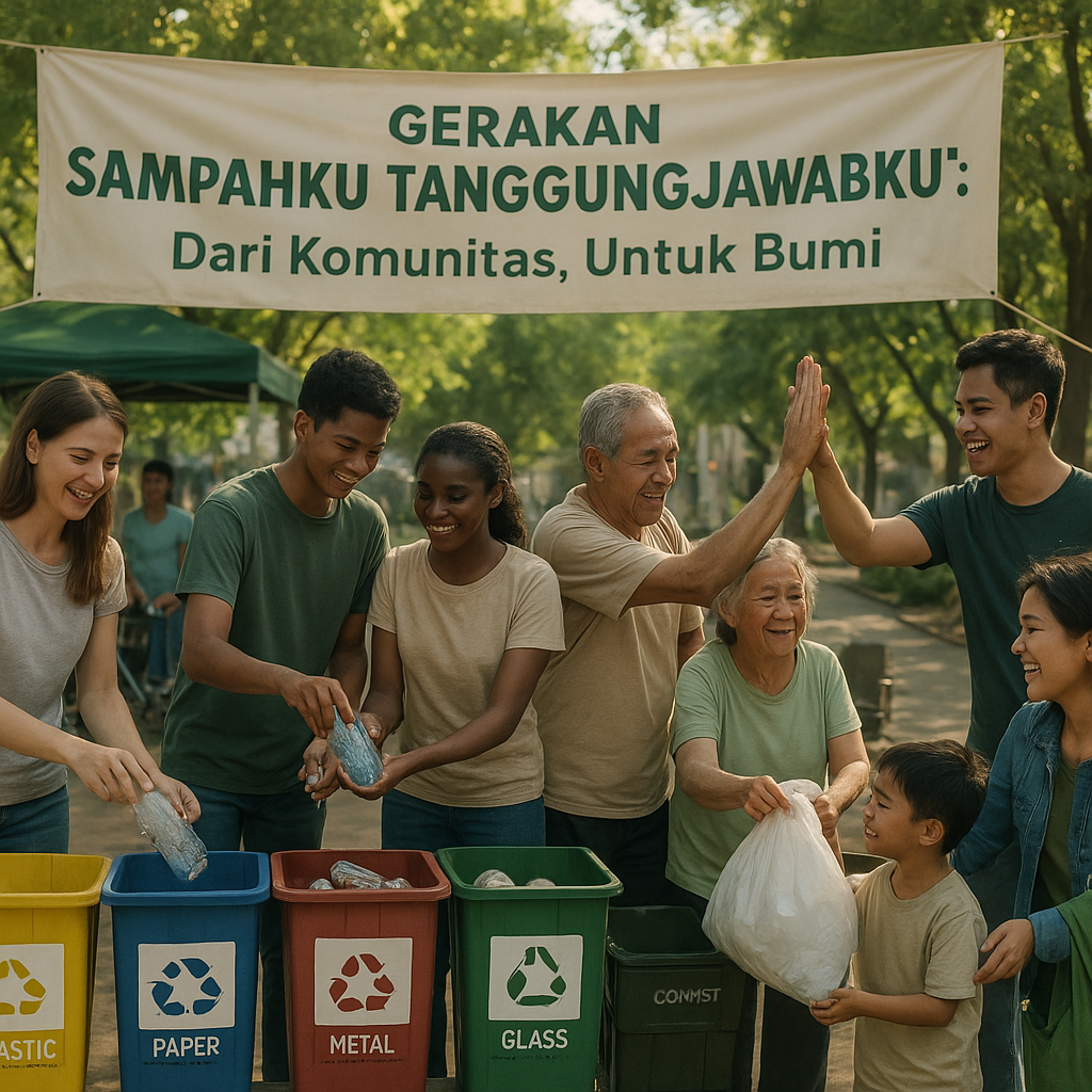 Gerakan 'Sampahku Tanggungjawabku': Dari Komunitas, Untuk Bumi