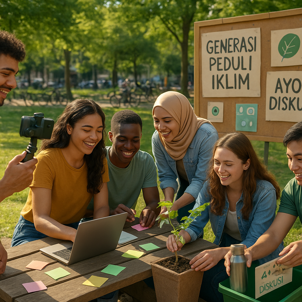 Generasi Peduli Iklim: Bawa Isu Lingkungan Lebih Dekat ke Anak Muda dengan Bahasa Sederhana