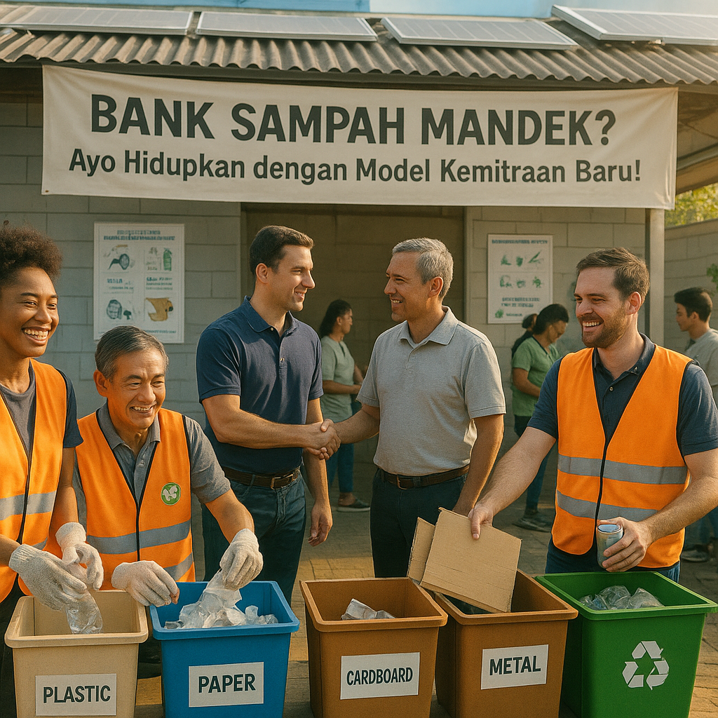 Bank Sampah Mandek? Ayo Hidupkan dengan Model Kemitraan Baru!