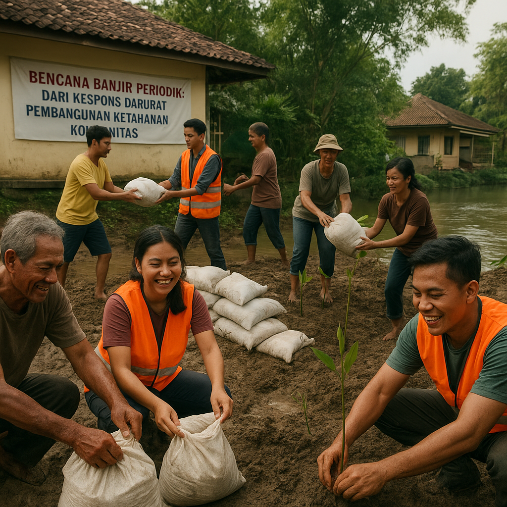 Bencana Banjir Periodik: Dari Respons Darurat ke Pembangunan Ketahanan Komunitas