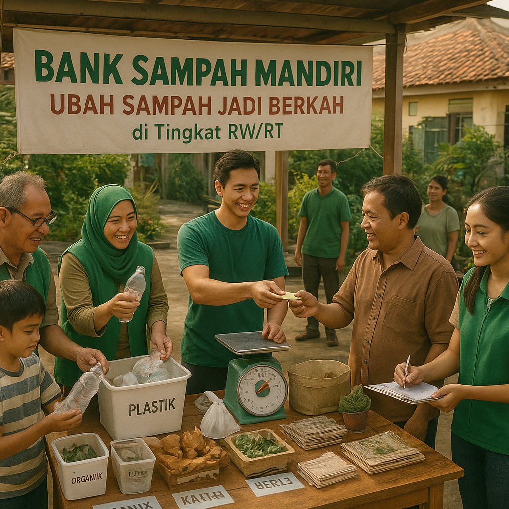Bank Sampah Mandiri: Ubah Sampah Jadi Berkah di Tingkat RW