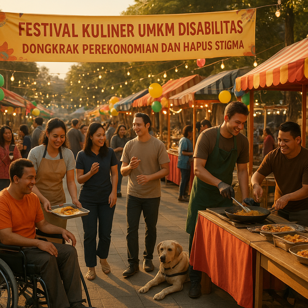 'Festival Kuliner UMKM Disabilitas': Dongkrak Perekonomian dan Hapus Stigma