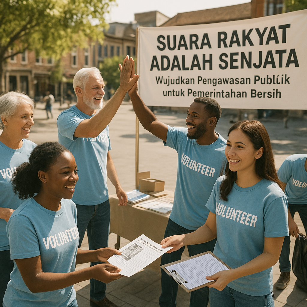 Suara Rakyat adalah Senjata: Wujudkan Pengawasan Publik untuk Pemerintahan Bersih