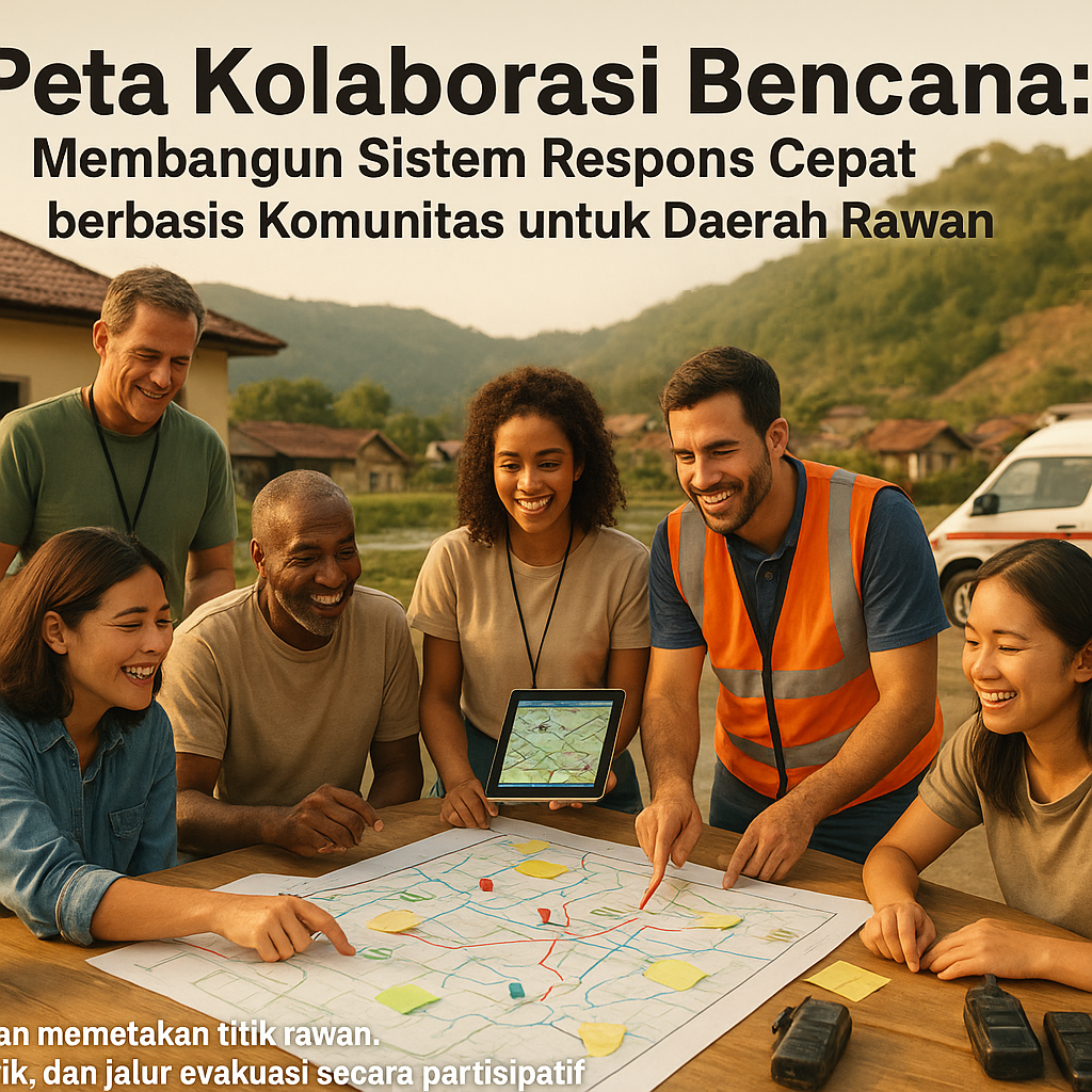 Peta Kolaborasi Bencana: Membangun Sistem Respons Cepat berbasis Komunitas untuk Daerah Rawan