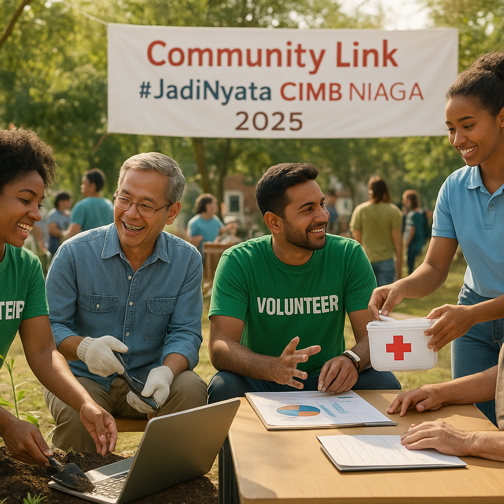 Daftarkan Ide Inovatifmu! Program Community Link #JadiNyata CIMB Niaga 2025 Dibuka
