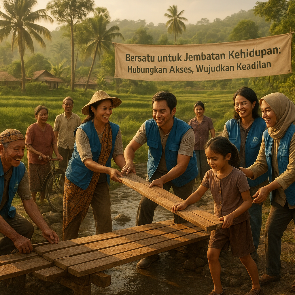 Bersatu untuk Jembatan Kehidupan: Hubungkan Akses, Wujudkan Keadilan