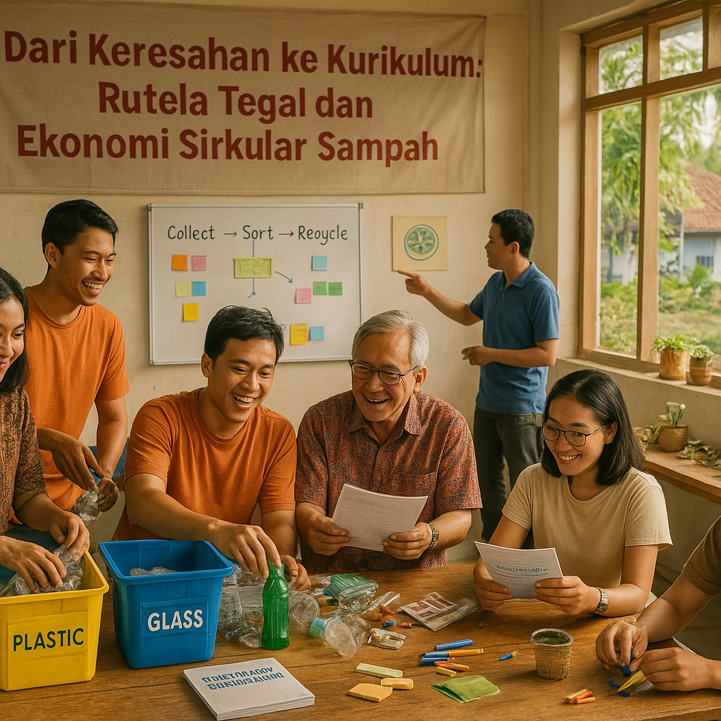 Dari Keresahan ke Kurikulum: Rutela Tegal dan Ekonomi Sirkular Sampah