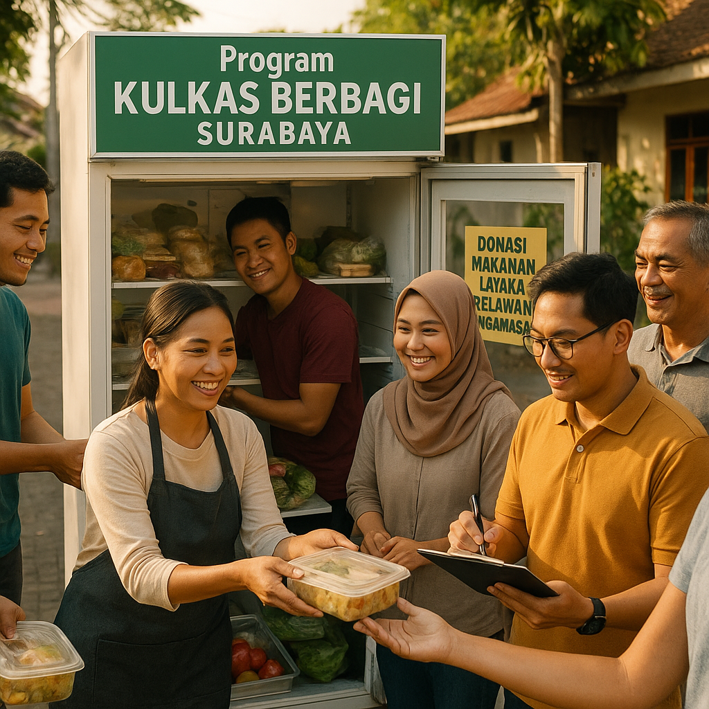 Program 'Kulkas Berbagi' di Surabaya Perlu Donasi Makanan Layak dan Relawan Pengawasan