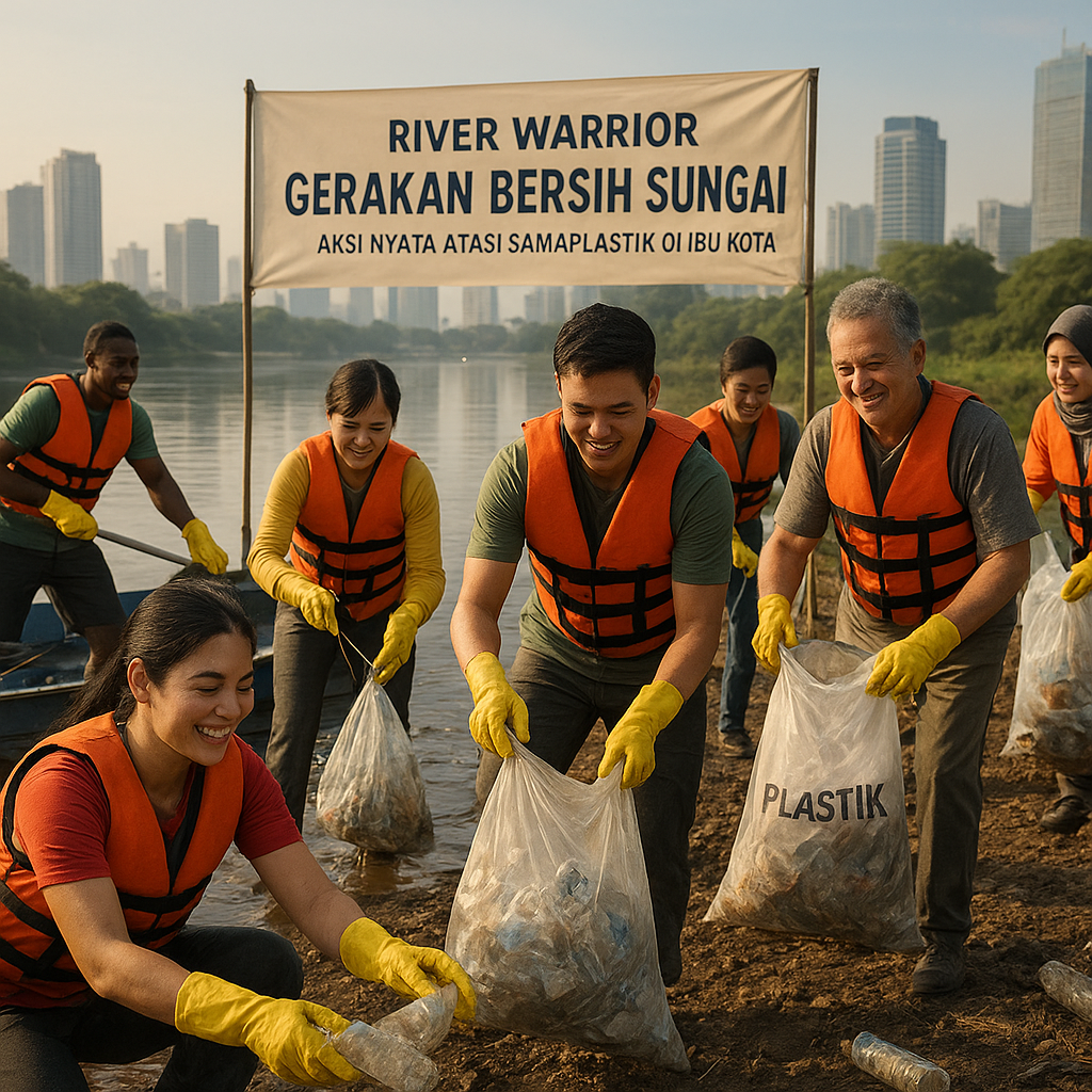 Gerakan Bersih Sungai: Aksi Nyata Atasi Sampah Plastik di Ibu Kota
