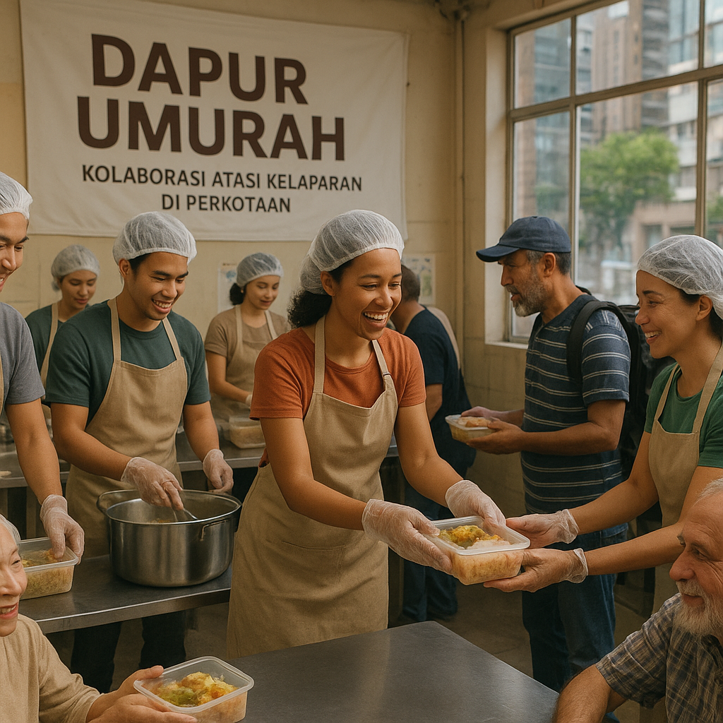 Dapur Umurah: Kolaborasi Atasi Kelaparan di Perkotaan