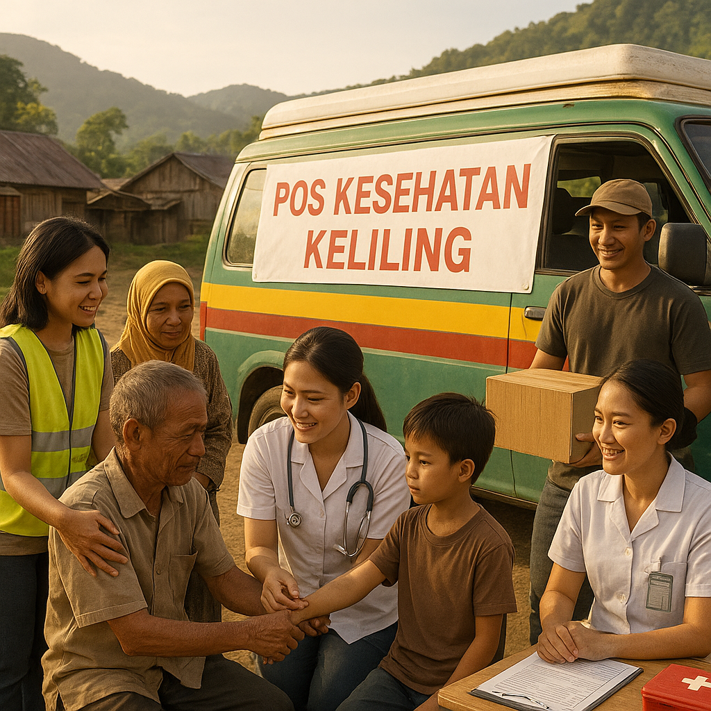 Pos Kesehatan Keliling: Jemput Bola Layanan Kesehatan ke Daerah Terpencil