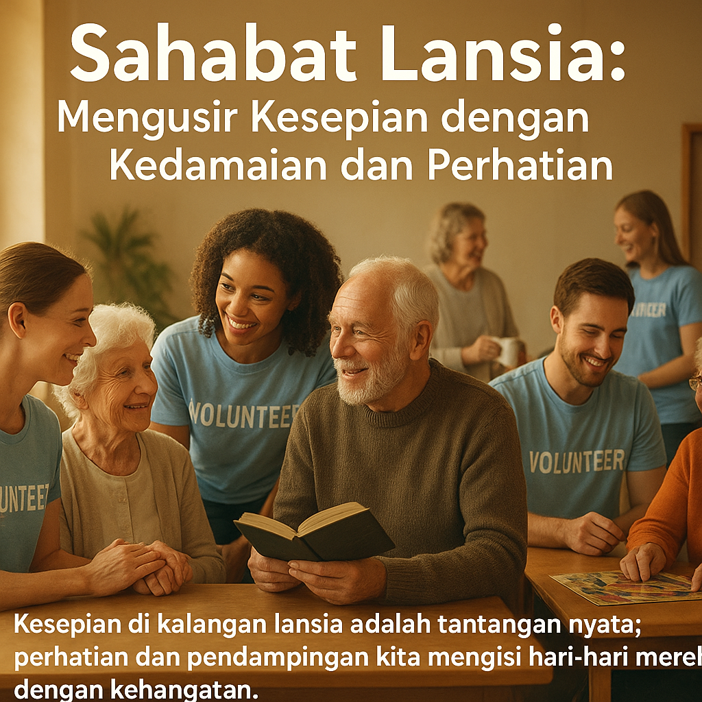 Sahabat Lansia: Mengusir Kesepian dengan Kedamaian dan Perhatian
