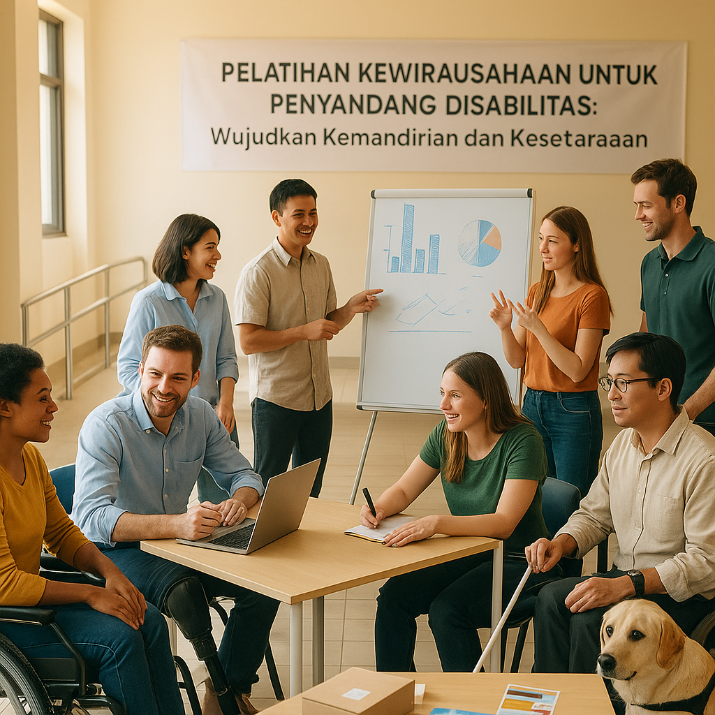 Pelatihan Kewirausahaan untuk Penyandang Disabilitas: Wujudkan Kemandirian dan Kesetaraan