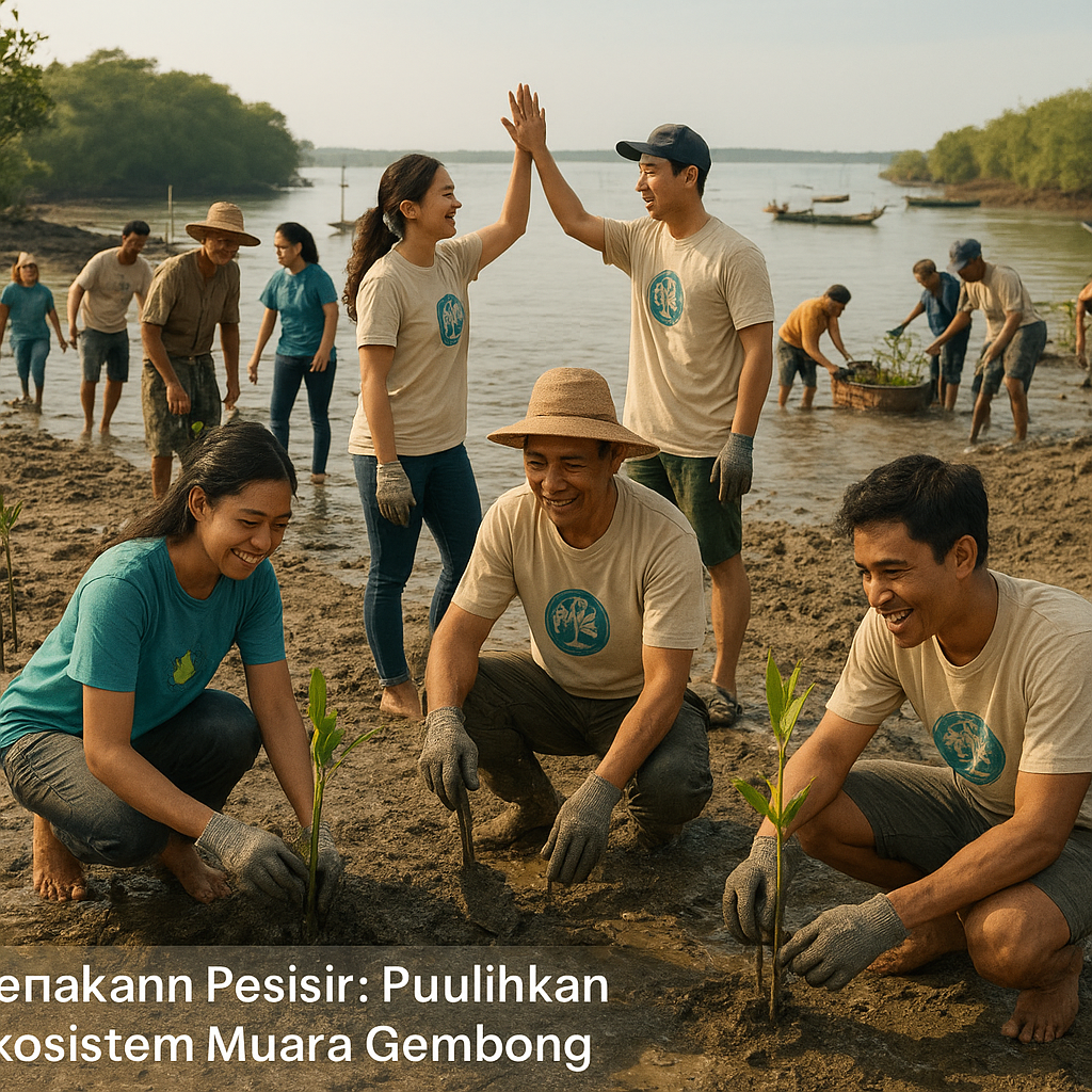 Gerakan Pesisir: Bersama Pulihkan Ekosistem Muara Gembong dengan Pendekatan Komunitas
