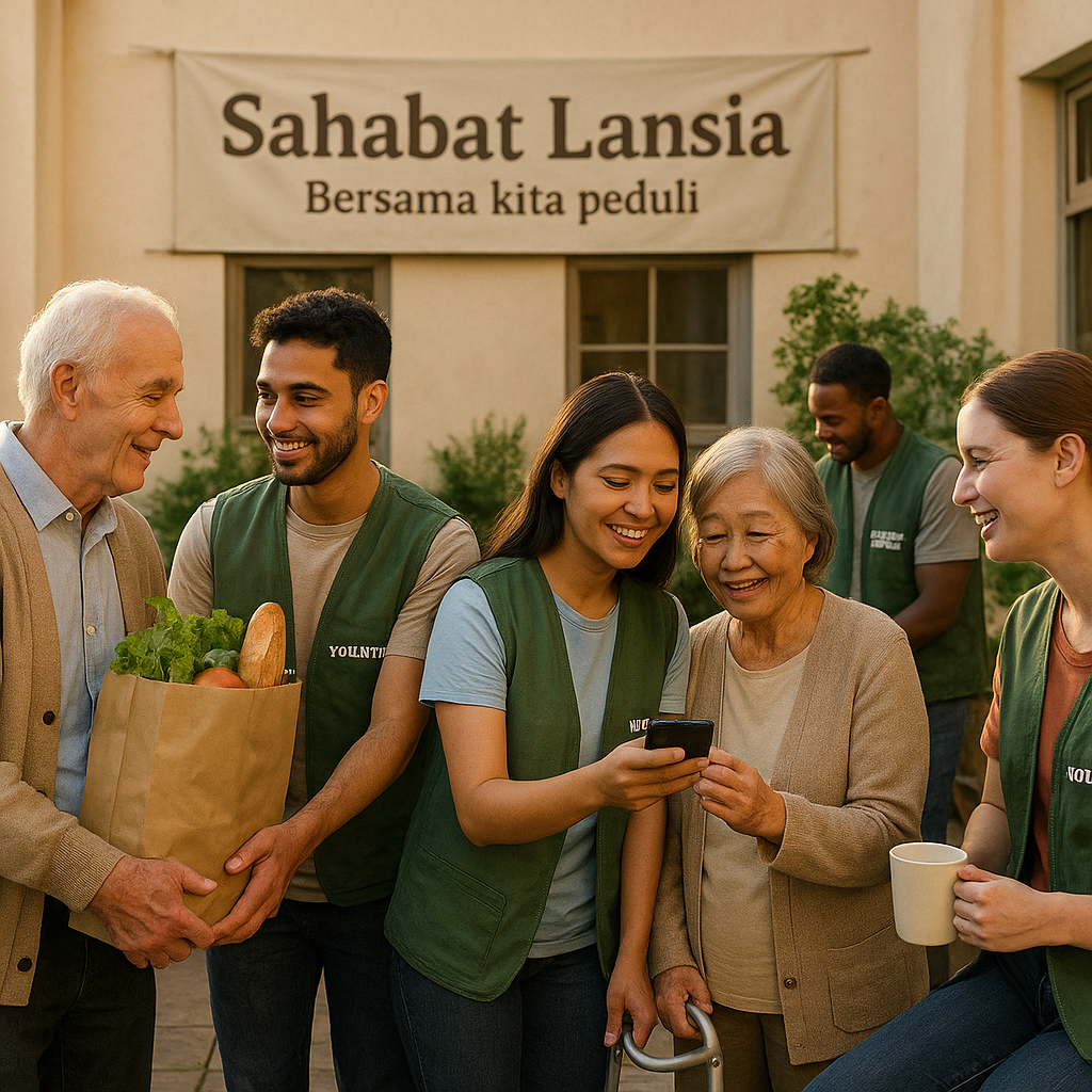 Waduh, Banyak Lansia Terlantar di Perkotaan Butuh Teman dan Bantuan Sehari-hari