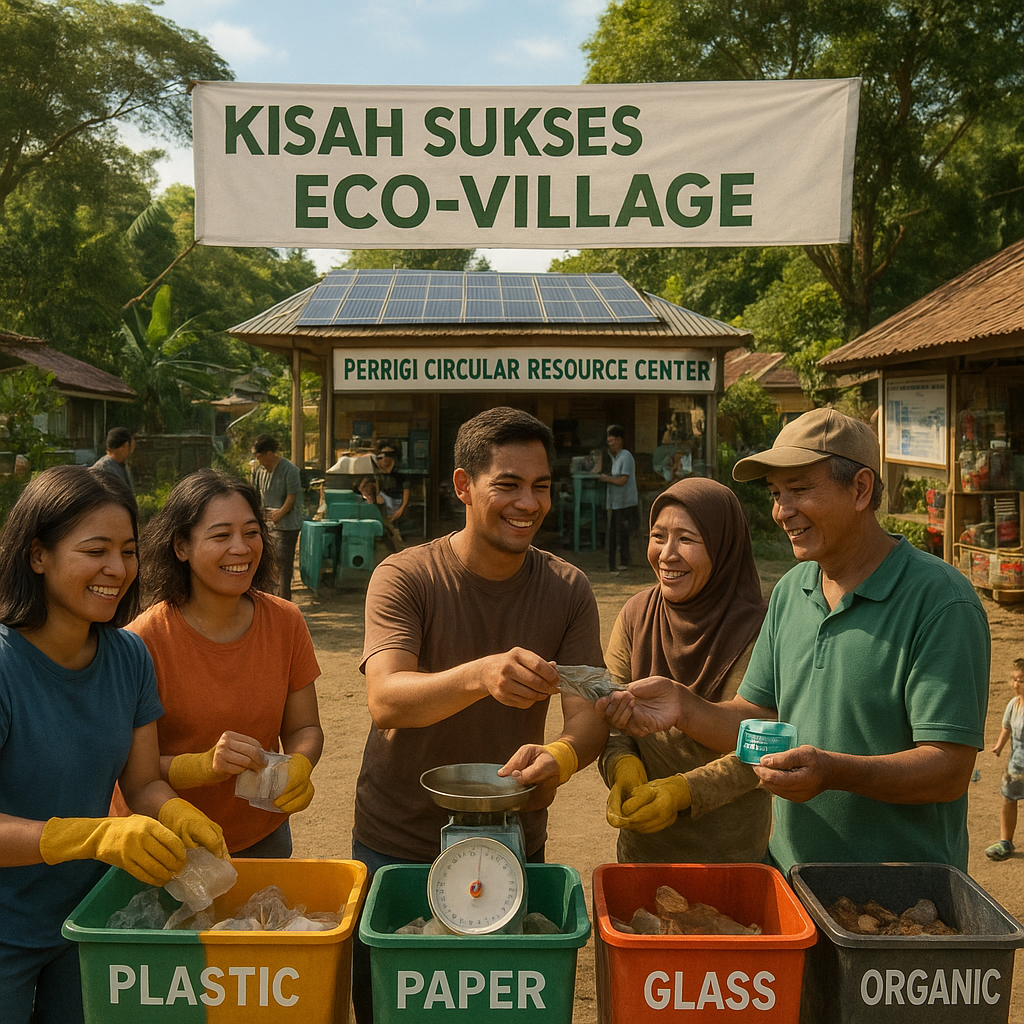 Kisah Sukses Eco-Village: Ubah Gunungan Sampah Depok Jadi Rupiah & BPJS