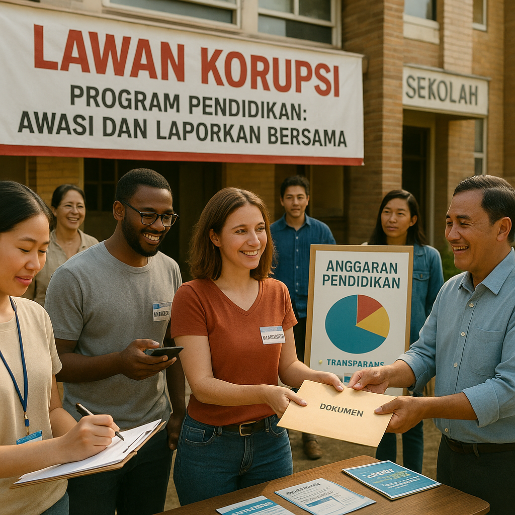 Lawan Korupsi Program Pendidikan: Awasi dan Laporkan Bersama
