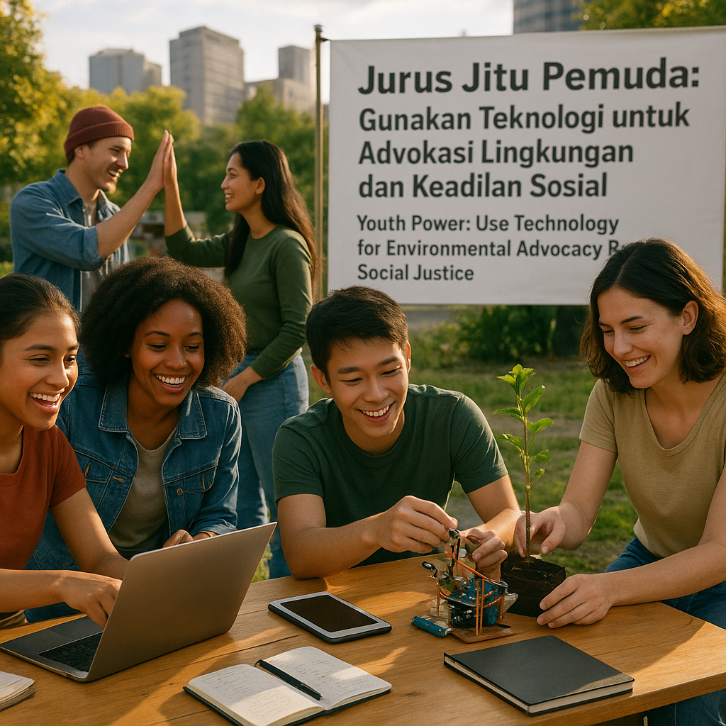 Jurus Jitu Pemuda: Gunakan Teknologi untuk Advokasi Lingkungan dan Keadilan Sosial