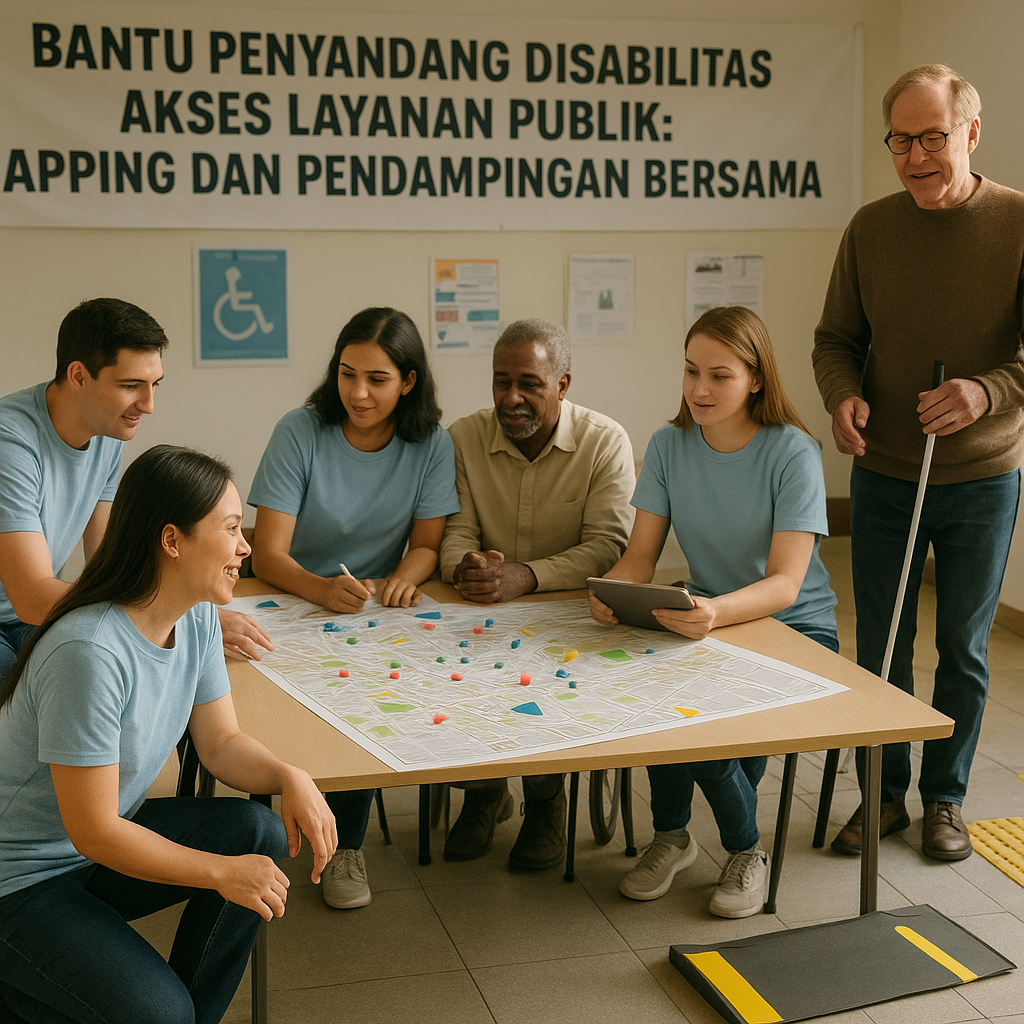 Bantu Penyandang Disabilitas Akses Layanan Publik: Mapping dan Pendampingan Bersama