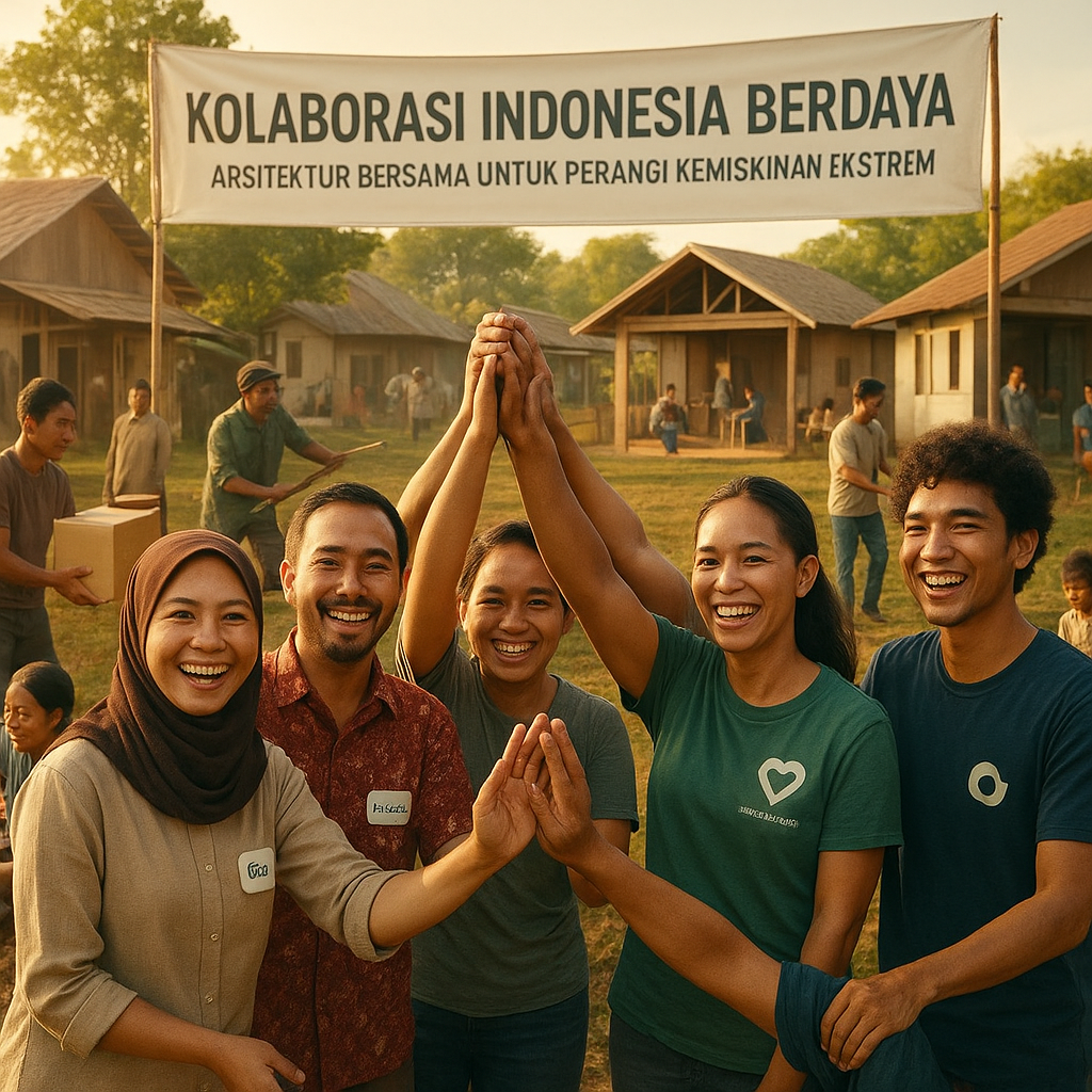 Kolaborasi Indonesia Berdaya: Arsitektur Bersama untuk Perangi Kemiskinan Ekstrem