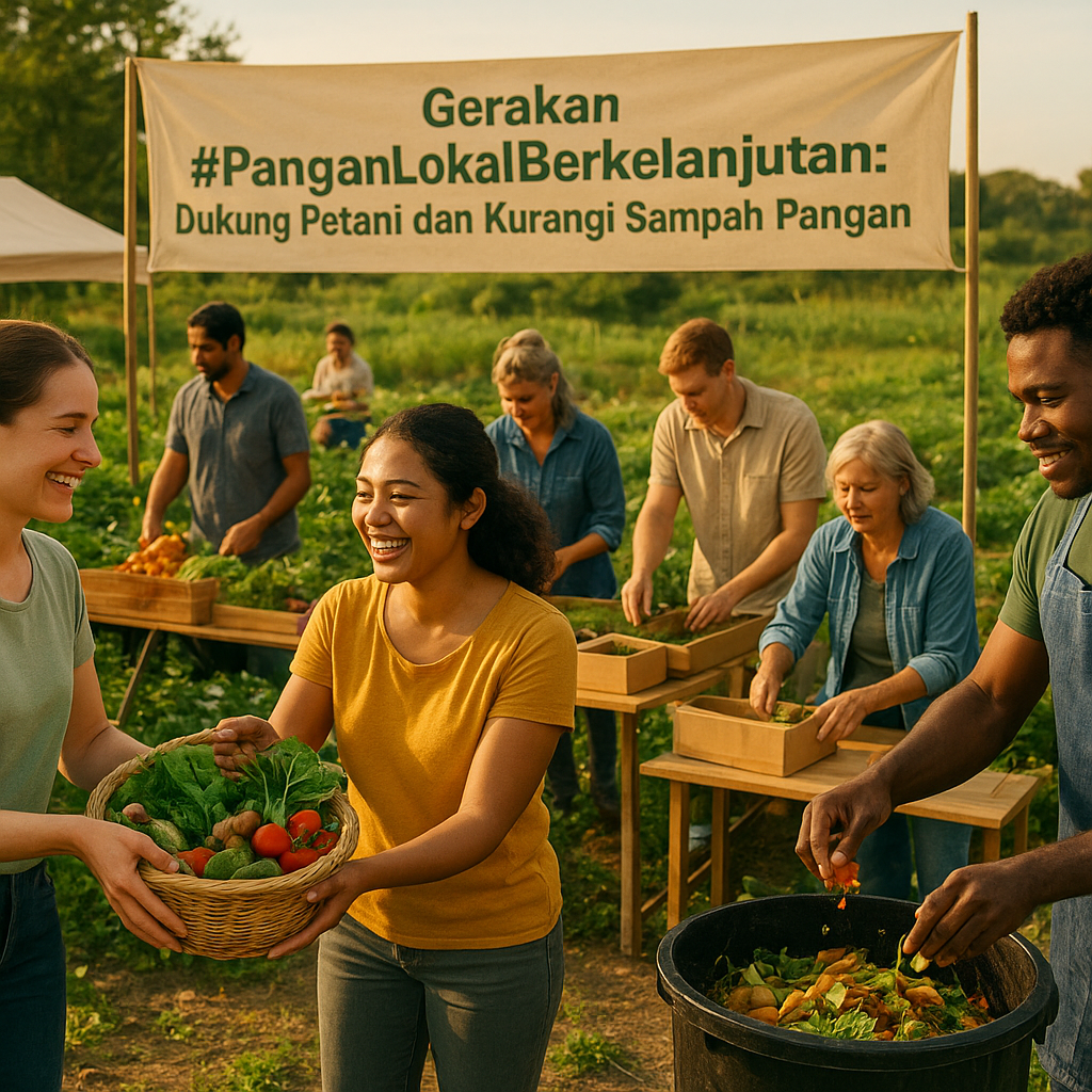 Gerakan #PanganLokalBerkelanjutan: Dukung Petani dan Kurangi Sampah Pangan