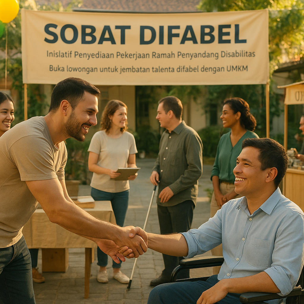 Sobat Difabel: Inisiatif Penyediaan Pekerjaan Ramah Penyandang Disabilitas