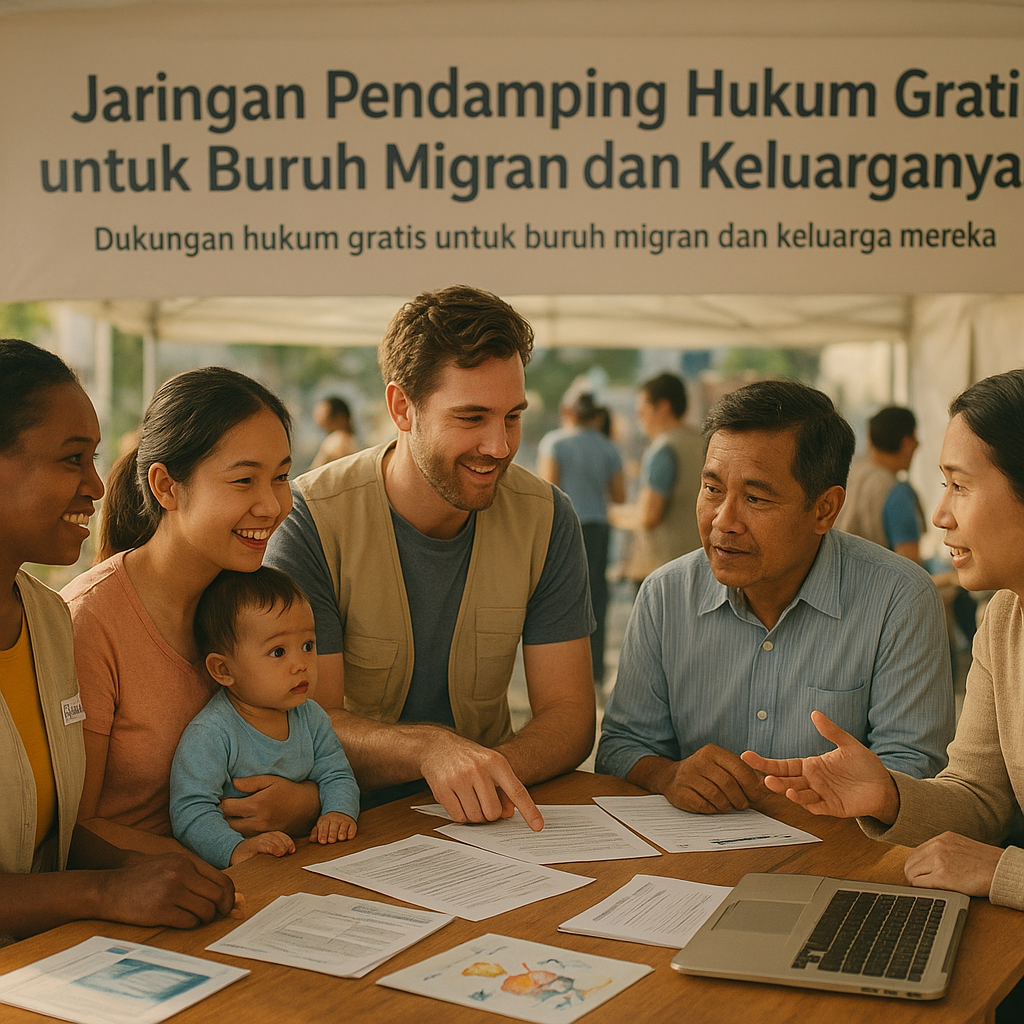 Jaringan Pendamping Hukum Gratis untuk Buruh Migran dan Keluarganya