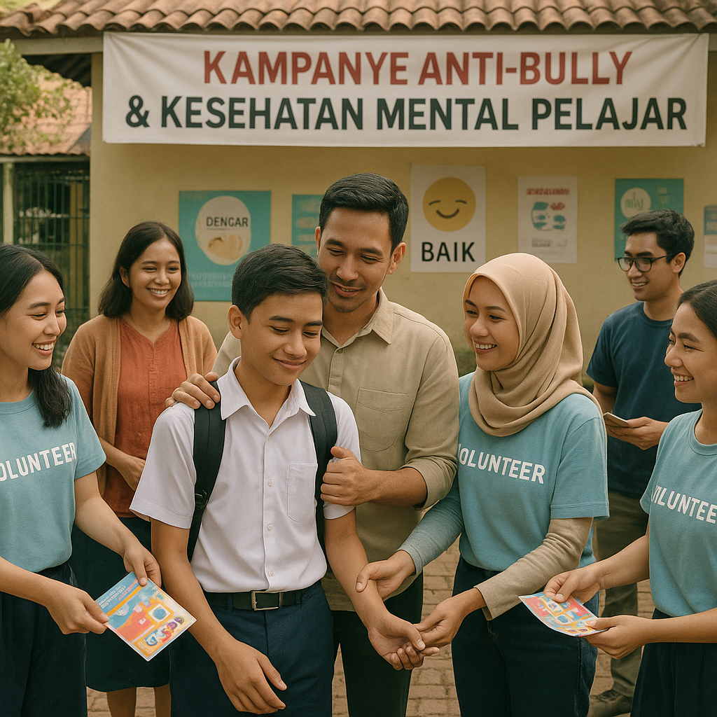 Kampanye 'Anti-Bully' dan Kesehatan Mental di Kalangan Pelajar