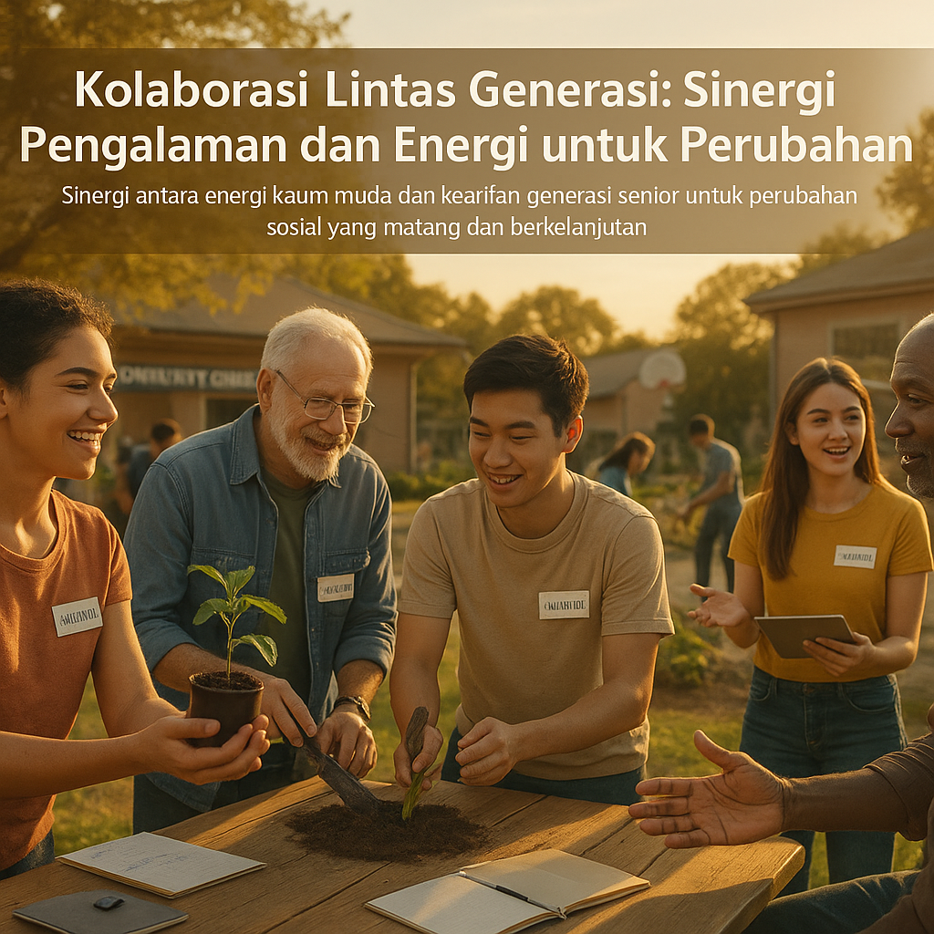 Kolaborasi Lintas Generasi: Sinergi Pengalaman dan Energi untuk Perubahan