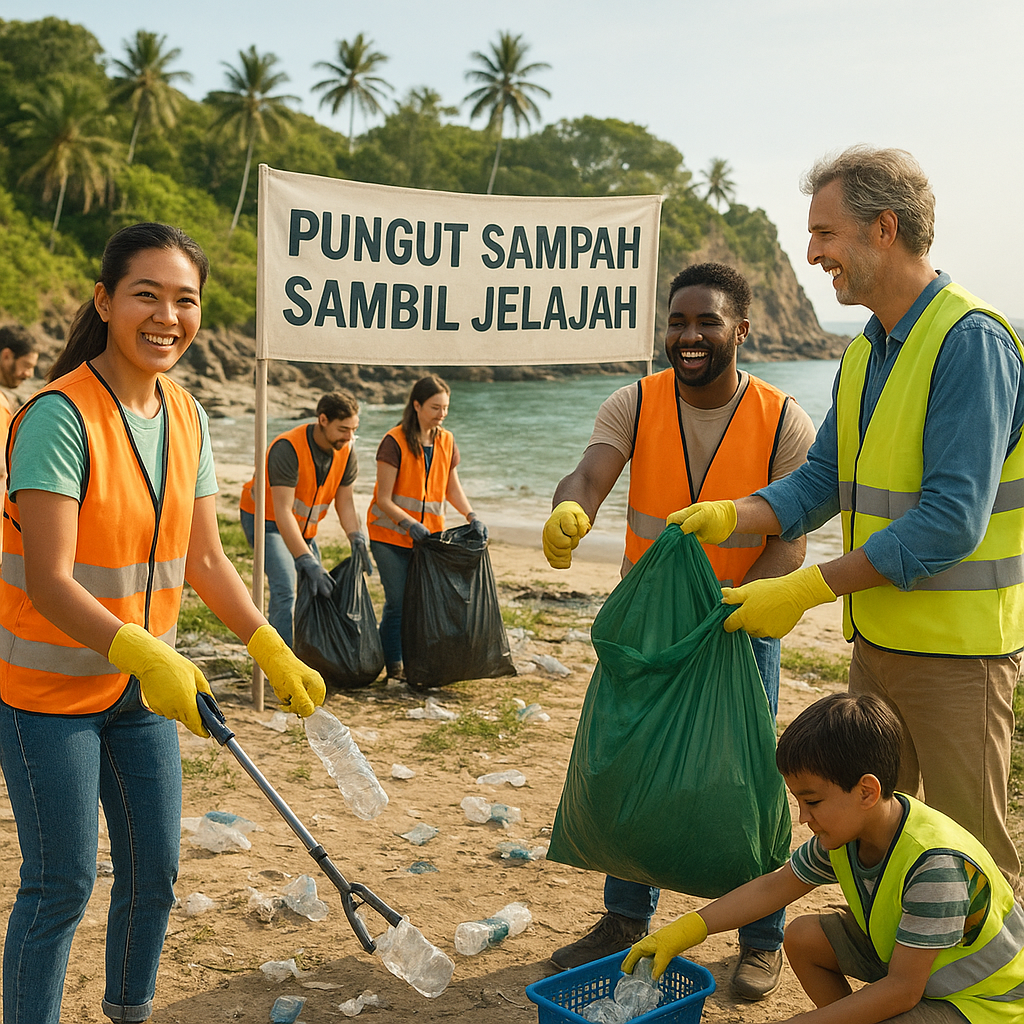 Kawasan Wisata Penuh Sampah Plastik, Aksi 'Pungut Sampah Sambil Jelajah' Bisa Dimulai