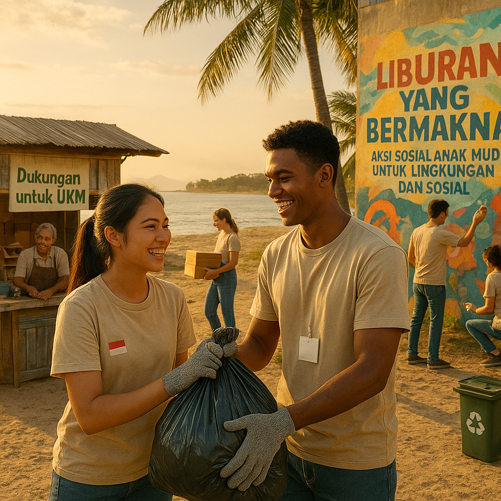 Liburan yang Bermakna: Aksi Sosial Anak Muda untuk Lingkungan dan Sosial