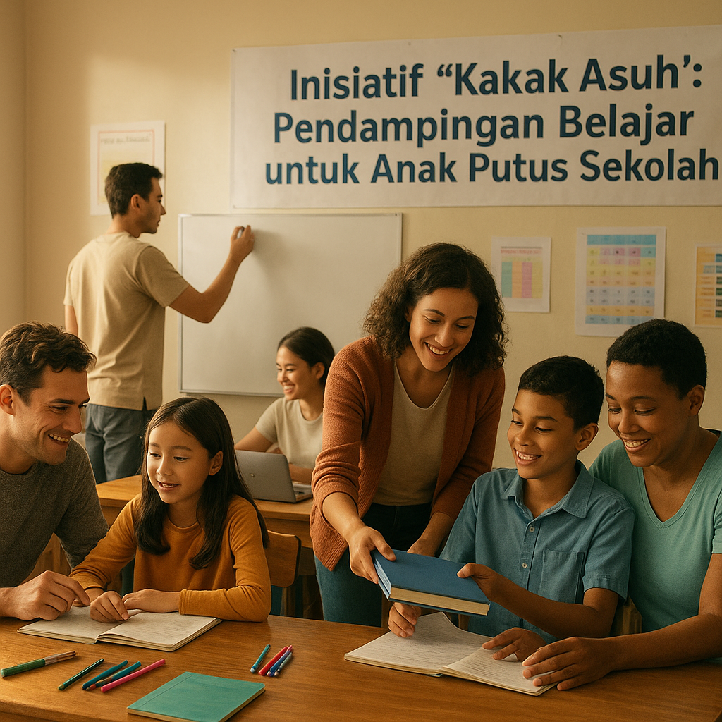 Inisiatif "Kakak Asuh": Pendampingan Belajar untuk Anak Putus Sekolah