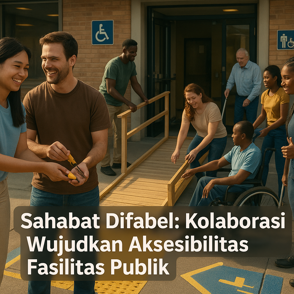 Sahabat Difabel: Kolaborasi Wujudkan Aksesibilitas Fasilitas Publik