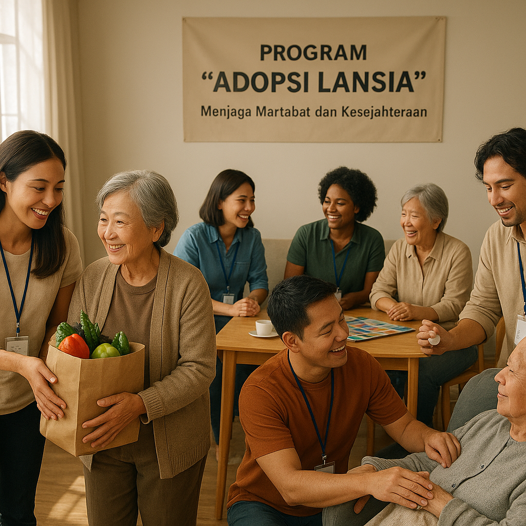 Program 'Adopsi Lansia': Menjaga Martabat dan Kesejahteraan Warga Tua Terlantar
