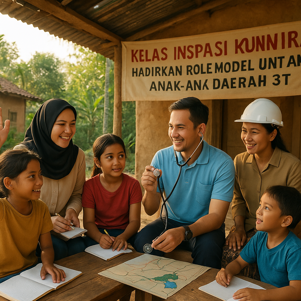 Kelas Inspirasi Komunitas: Hadirkan Role Model untuk Anak-Anak di Daerah 3T