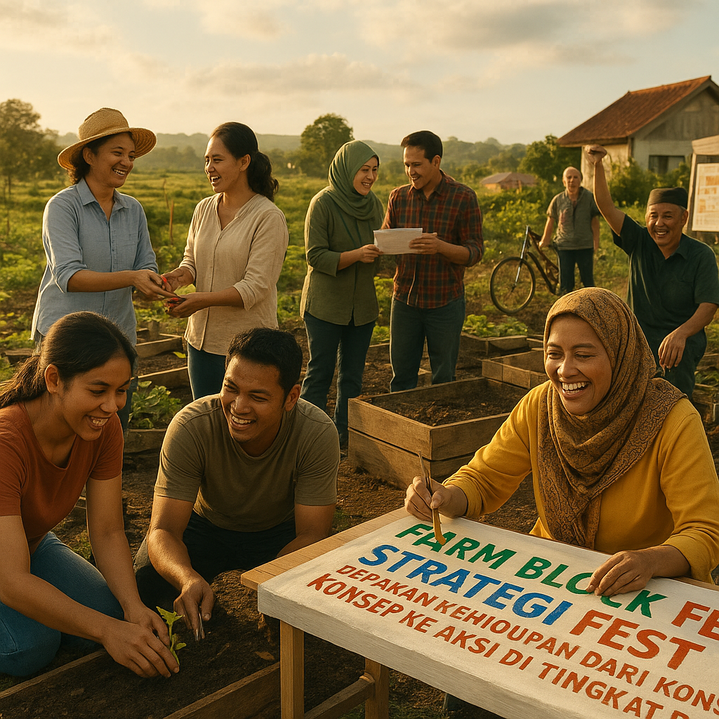 Farm Block Fest: Strategi Menginisiasi Gerakan Kehidupan dari Konsep ke Aksi di Tingkat Daerah
