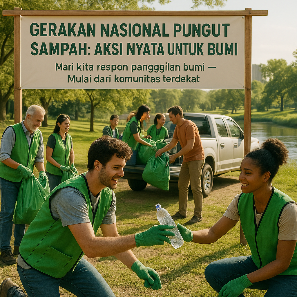 Gerakan Nasional Pungut Sampah: Aksi Nyata untuk Bumi
