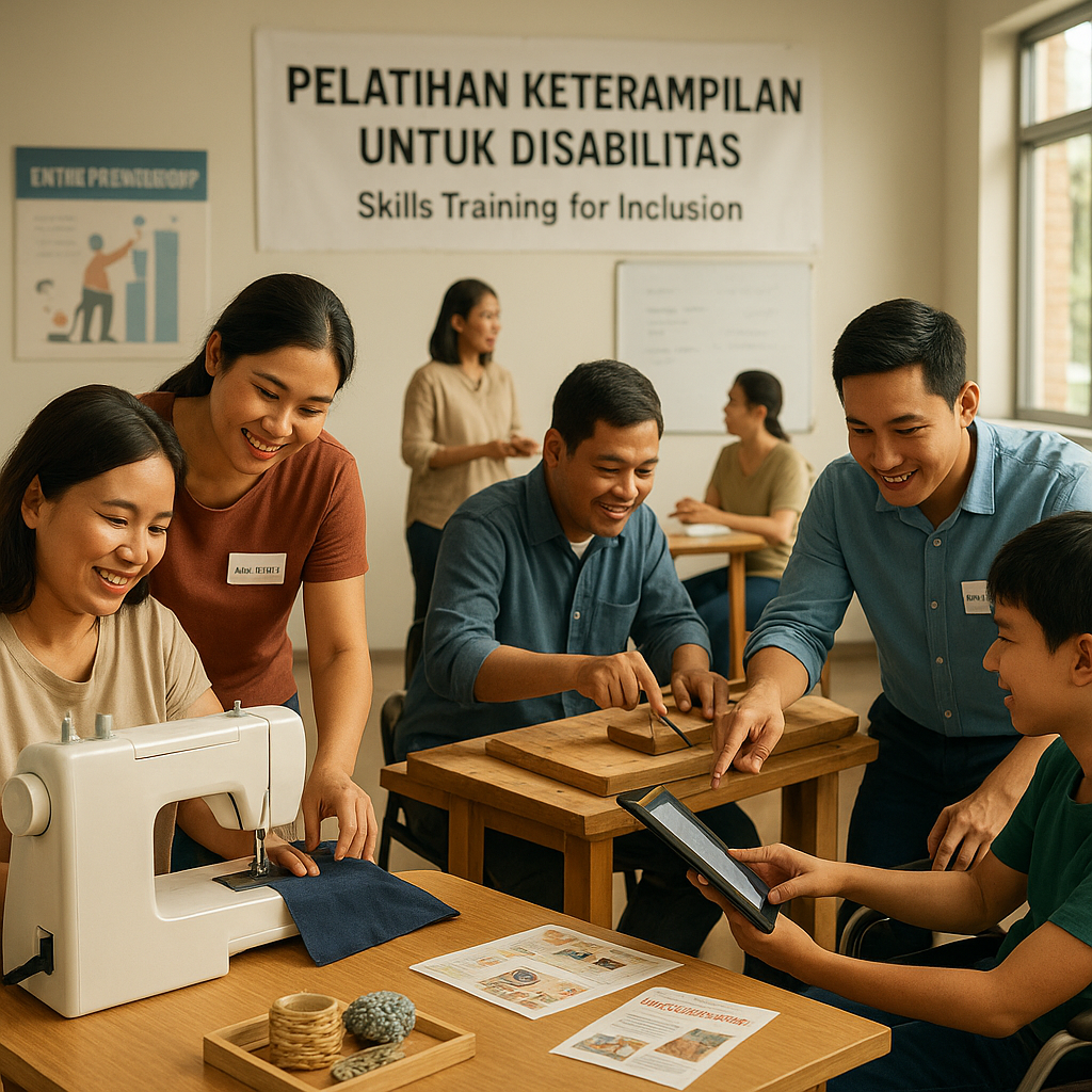 Pelatihan Keterampilan untuk Disabilitas: Wujudkan Kemandirian dan Peluang Usaha