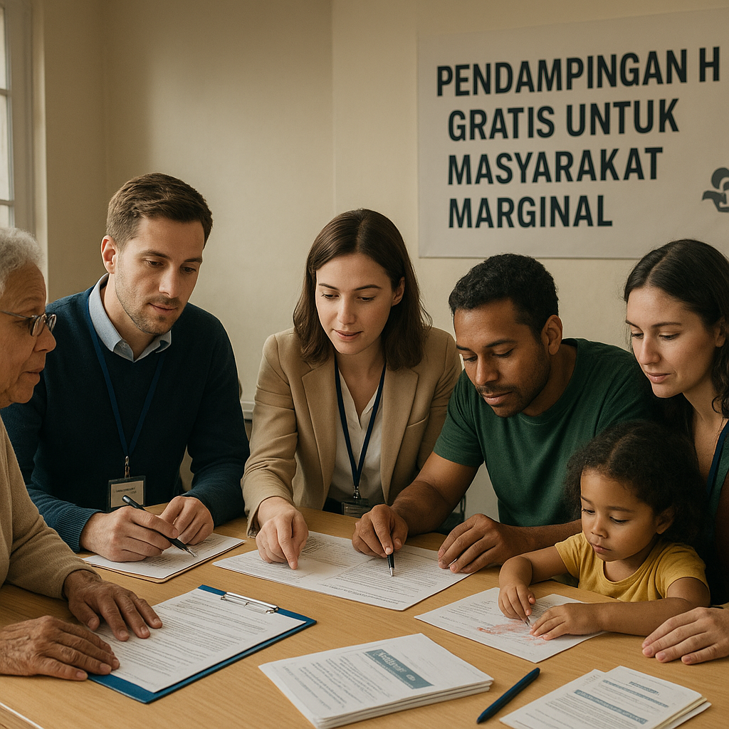 Pendampingan Hukum Gratis untuk Masyarakat Marginal oleh Komunitas Advokat Muda