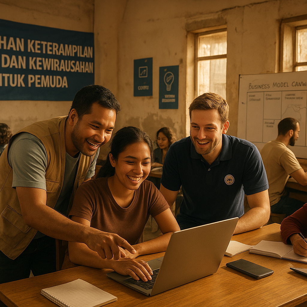 Pelatihan Keterampilan Digital dan Kewirausahaan untuk Pemuda di Daerah Pasca Konflik