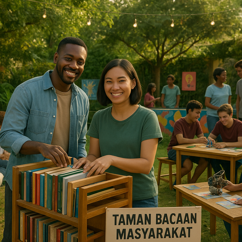Inisiatif 'Taman Bacaan Masyarakat' sebagai Ruang Aman dan Kreatif untuk Remaja